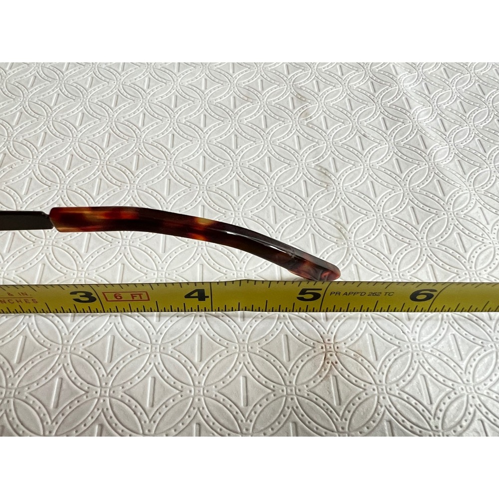 Spy Optic Arthur Dark Tortoise Rectangular Eyeglasses Frames 47-16-135 DKTR - Picture 7 of 8